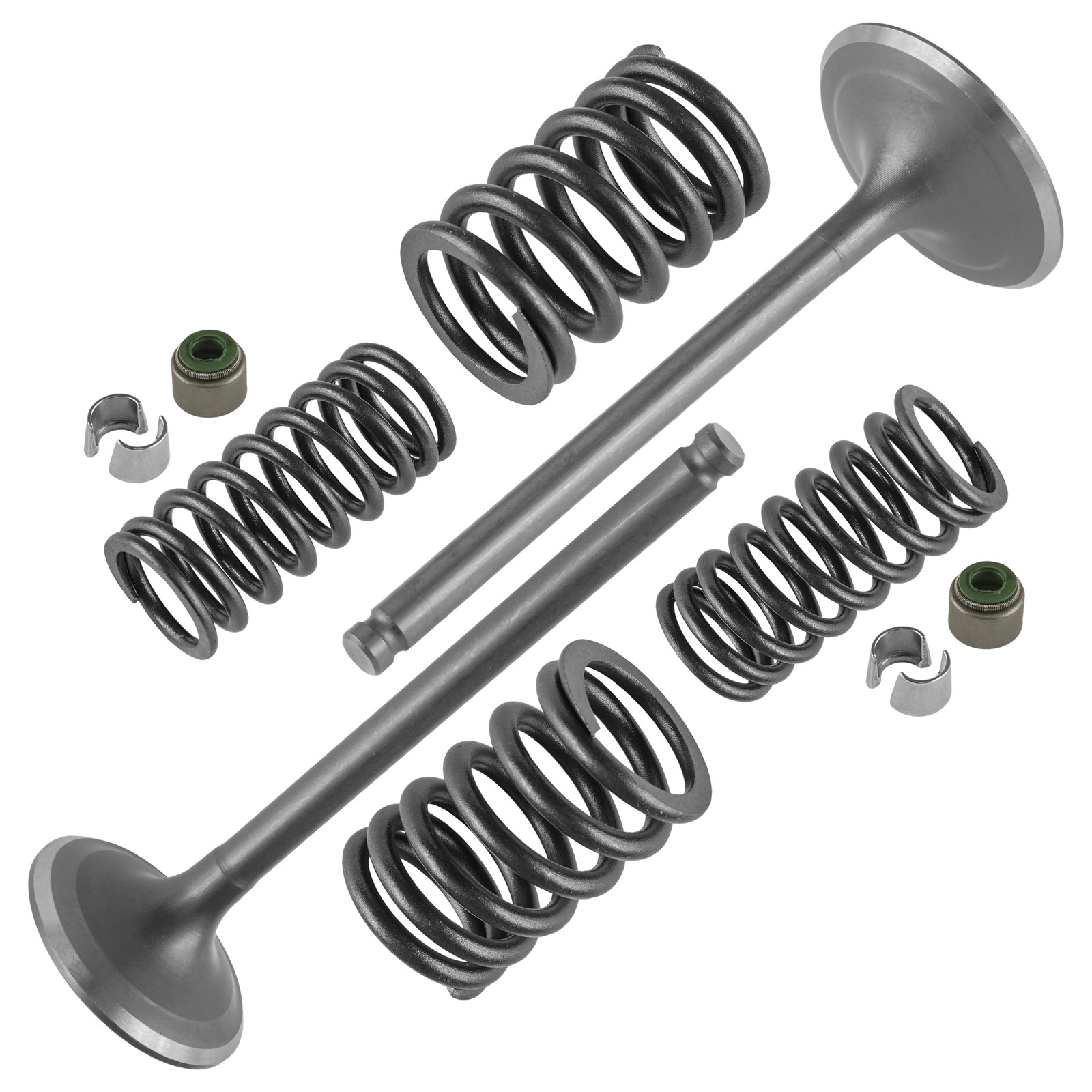 Cylinder Head Intake Exhaust Valve Kit Fits Honda TRX500FM Foreman 500 2012 2013