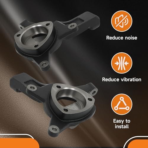 4.5" Lift Spindles Knuckles Replacement for Silverado 1500 Sierra 1500 2WD