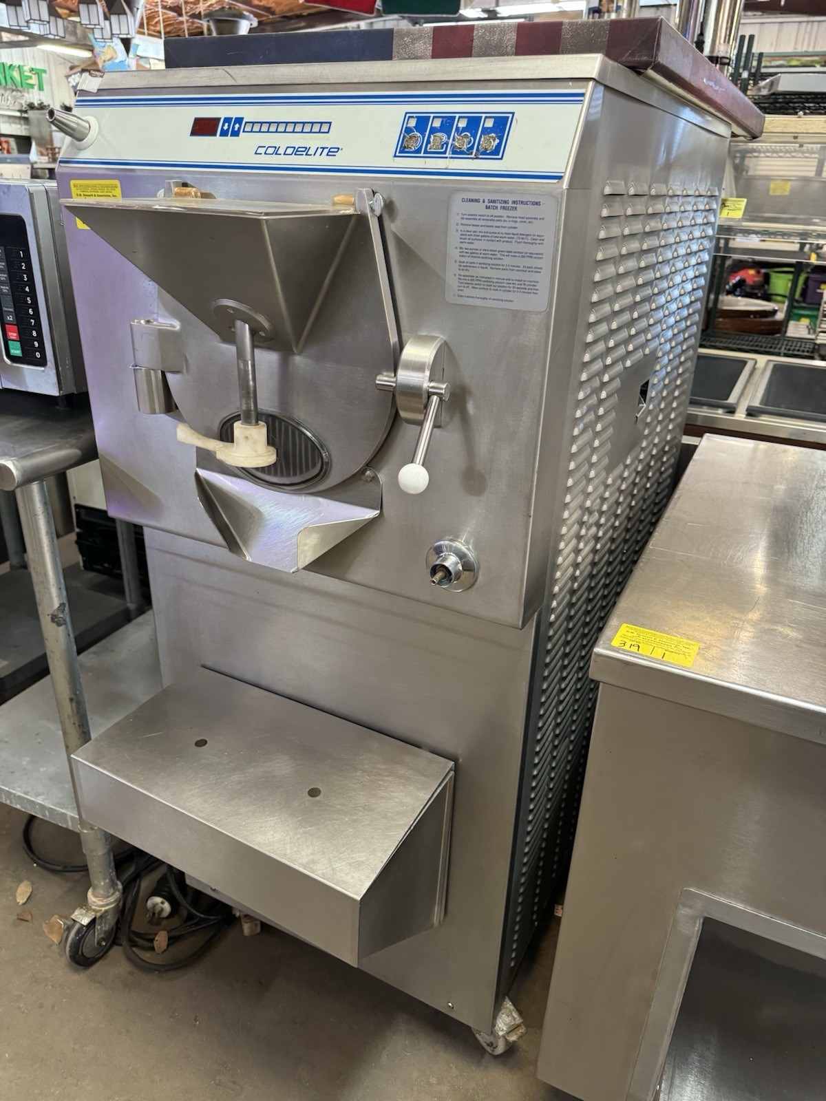 Carpigiani/ Coldelite Model LB 502-G Batch Freezer - Water-208v 3ph- Missing Aug