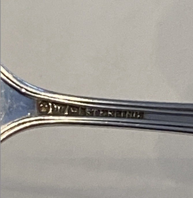 Sterling Silver Lemon Fork John Alden By Watson 5 1/4” No Monogram 1911 Era