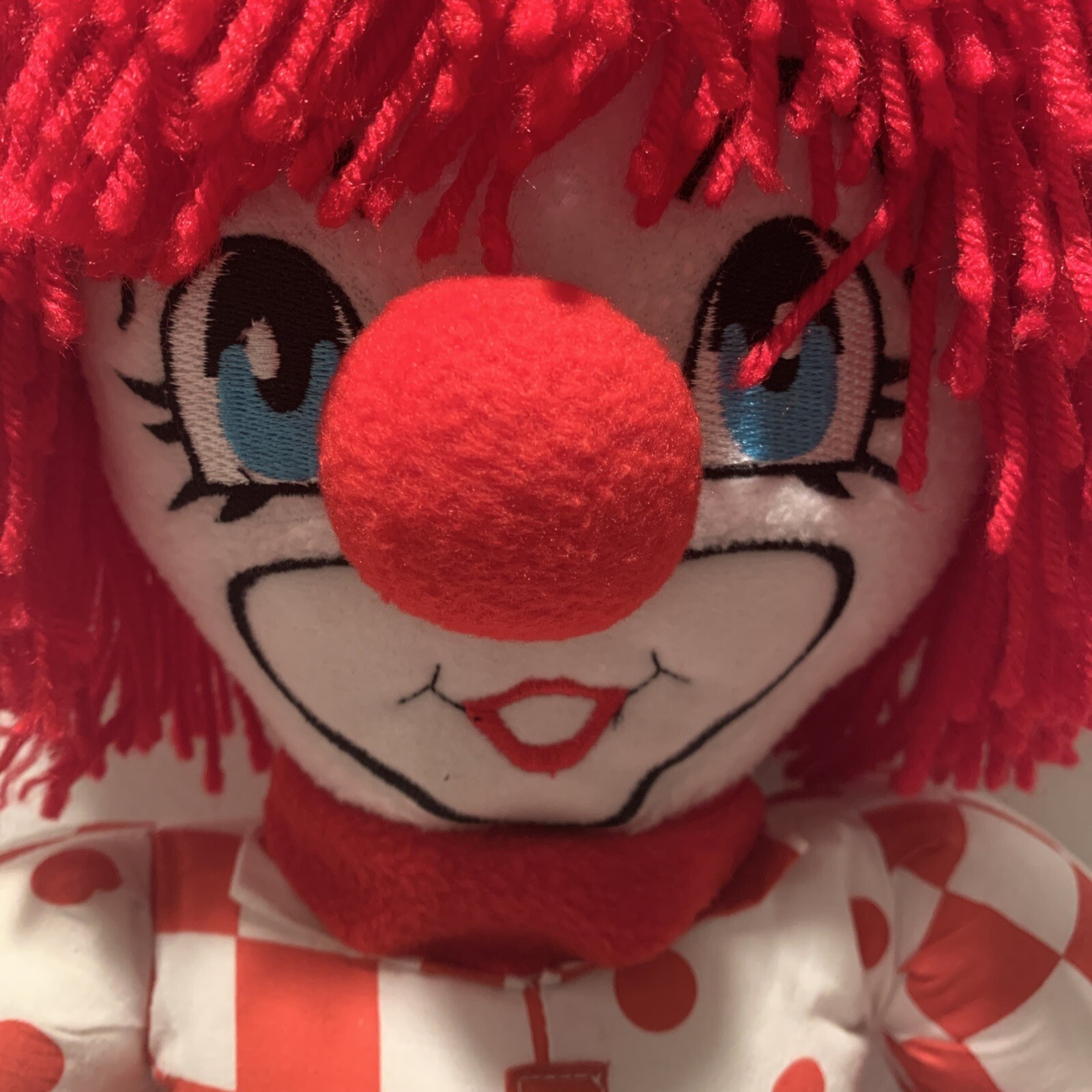 Nugget the Clown 1999 ASL Doll 23" Plush Soft Toy Stuffed Animal