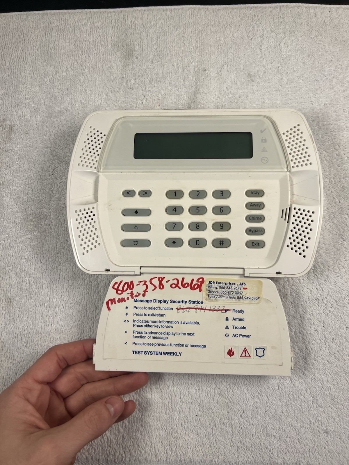 DSC SCW9047 Self contained Alarm System 433 MHz