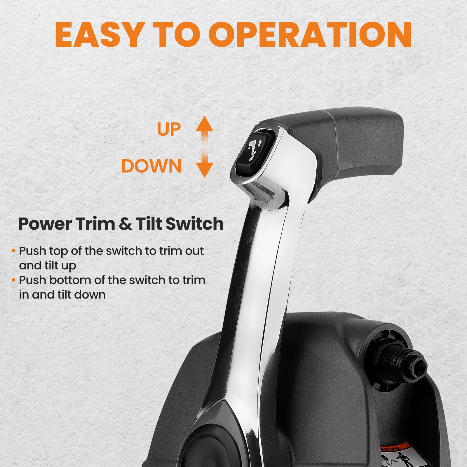 Outboard Remote Throttle Control Box for Johnson Evinrude 1996-UP 5006186