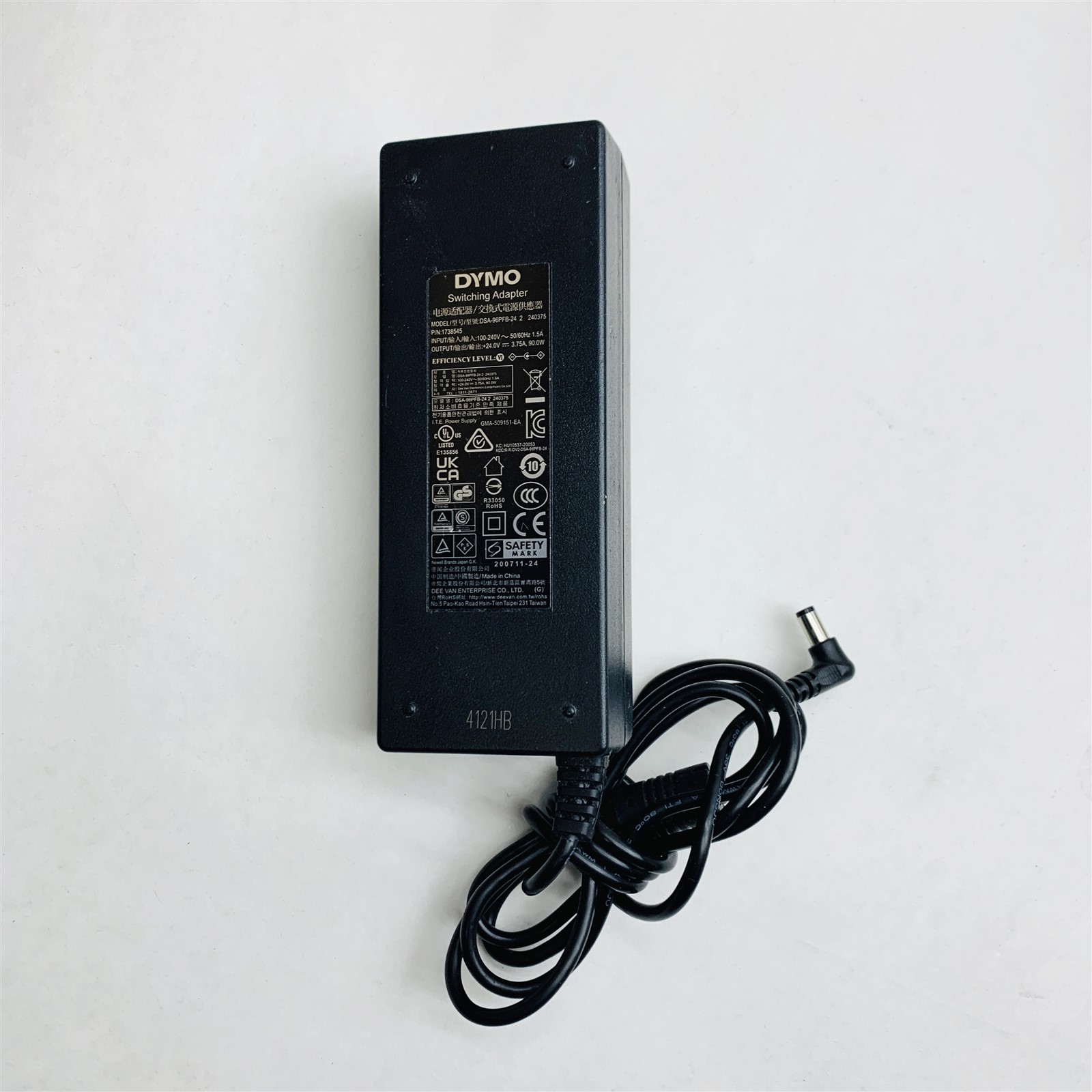 Dymo LabelWriter 4XL USB Desktop Direct Thermal Barcode Label Printer (1738542)