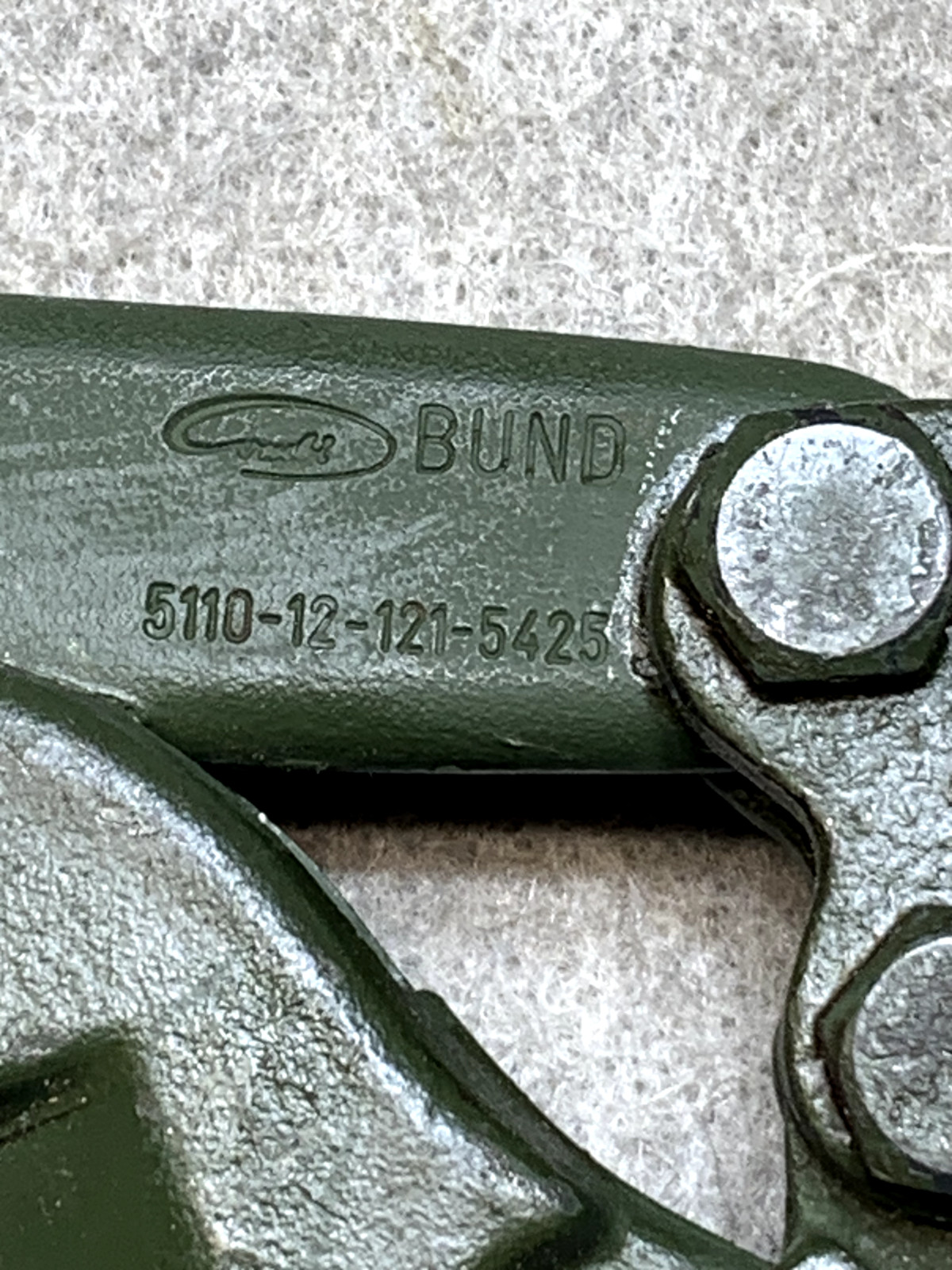 German military wire cutter modern era