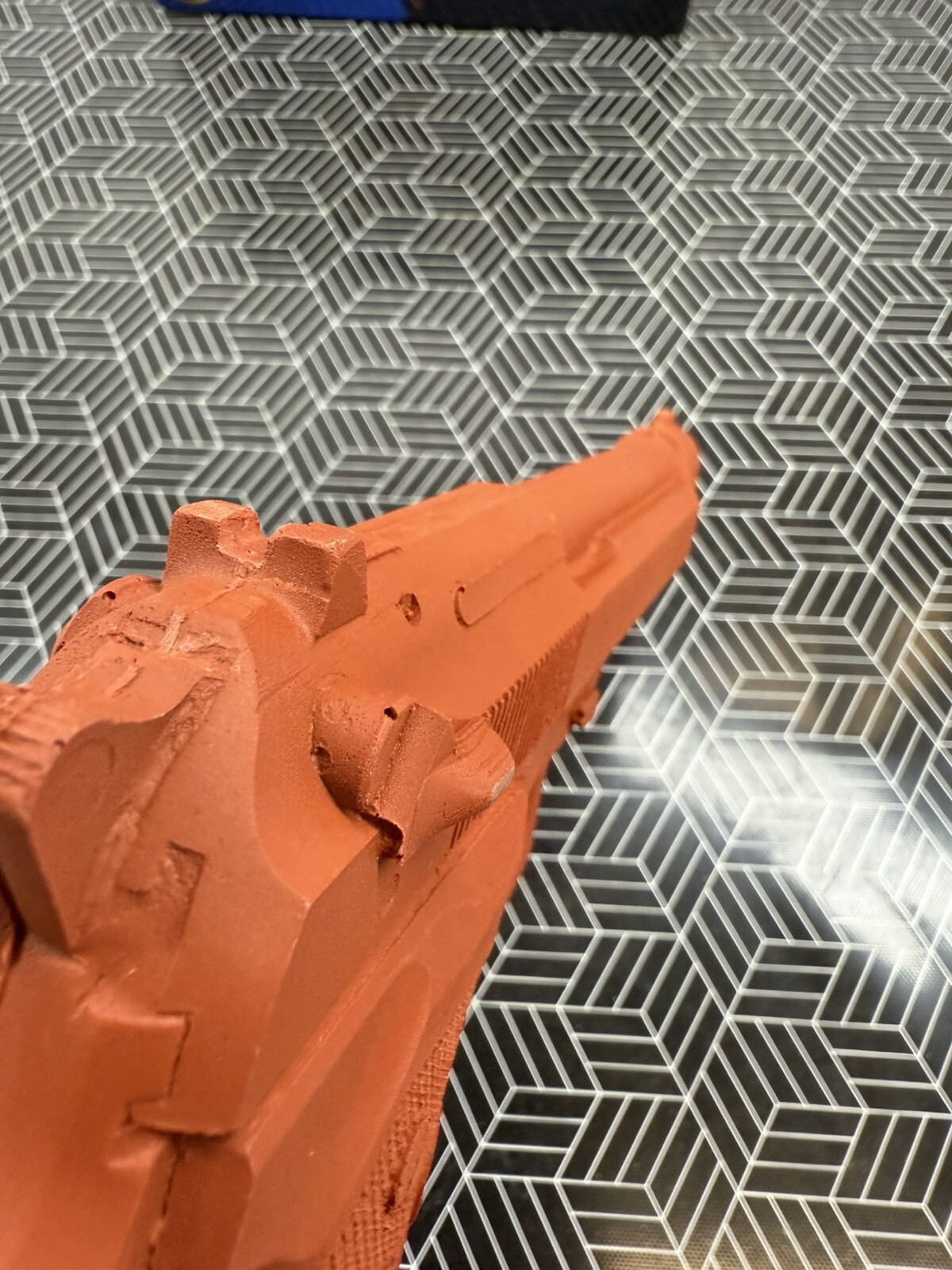 New From 1999! ASP 7301 Red Gun Practice Simulation Training Aid Beretta 9mm