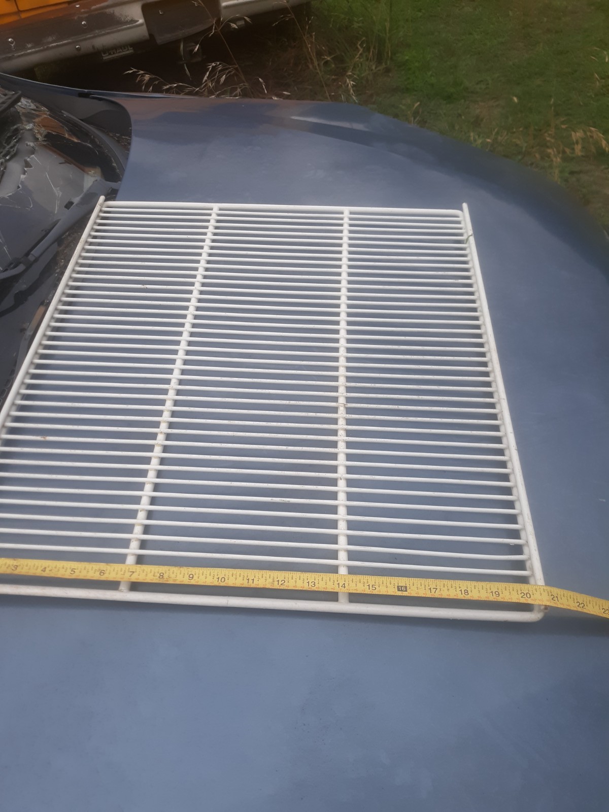 True Shelf GDM-72 OR GDM-72F wire shelf white used.