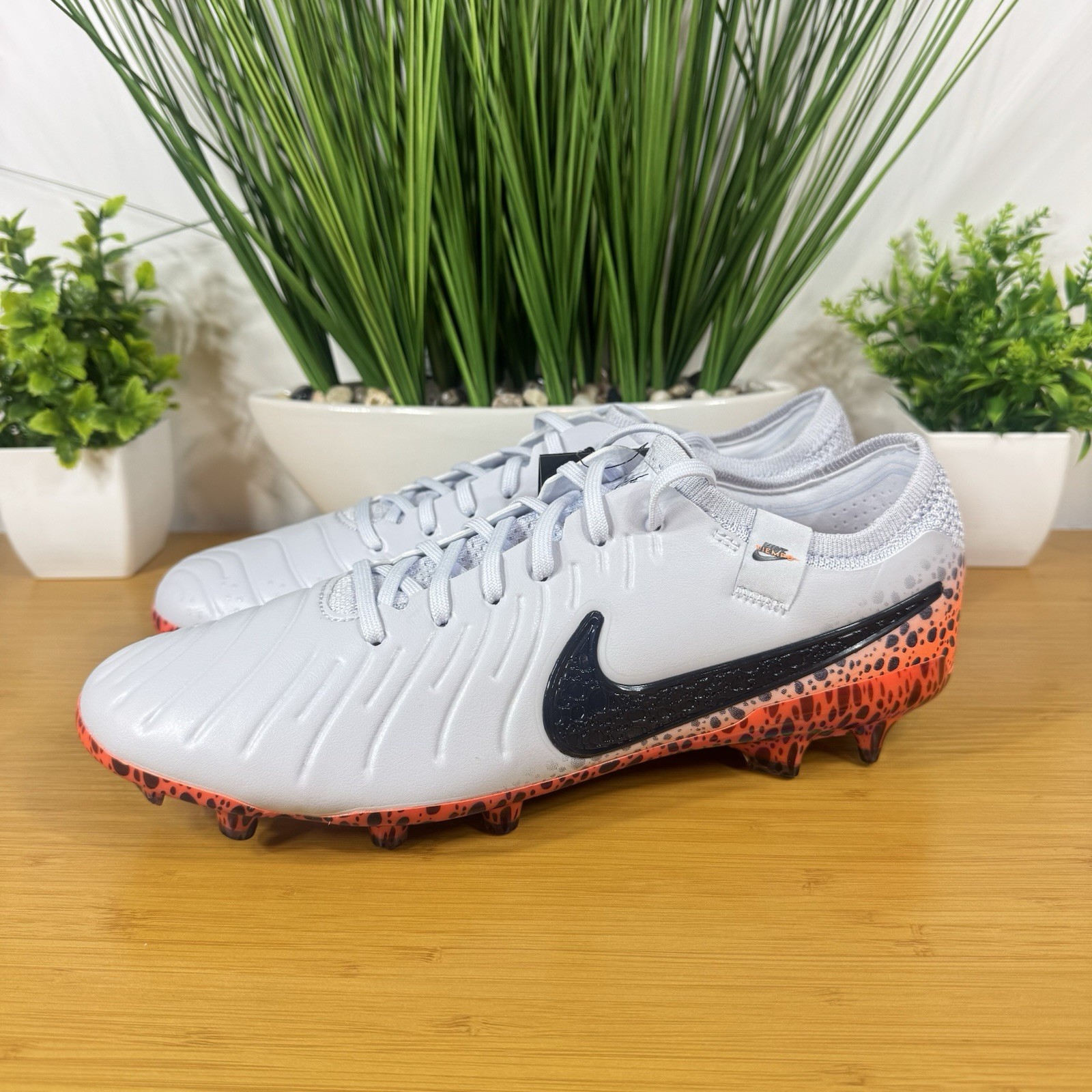 Nike Tiempo Legend 10 Elite FG NBY Electric Olympic Safari Soccer Cleats Size 9