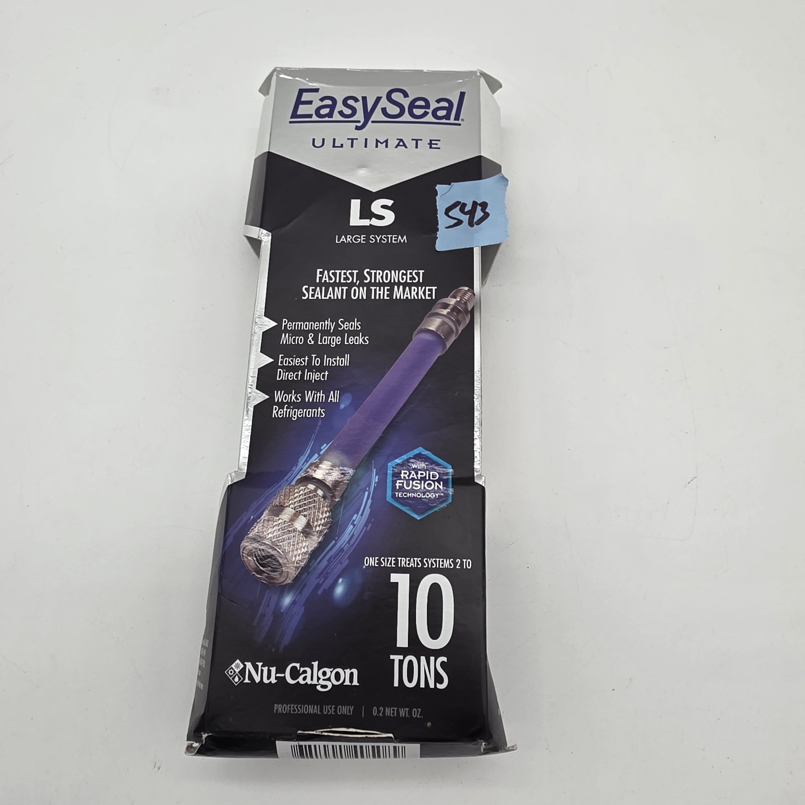 Nu-Calgon 4050-08 EasySeal LS Direct Inject, Treats 2 to 10 Tons, Sealant for Ai