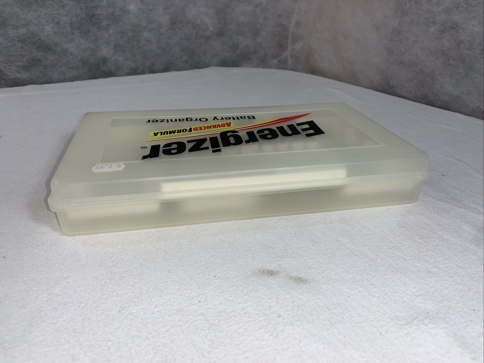 Energizer Battery Organizer Storage Case With Insert Tray 11 x 6 x 1.5 LOT OF 2