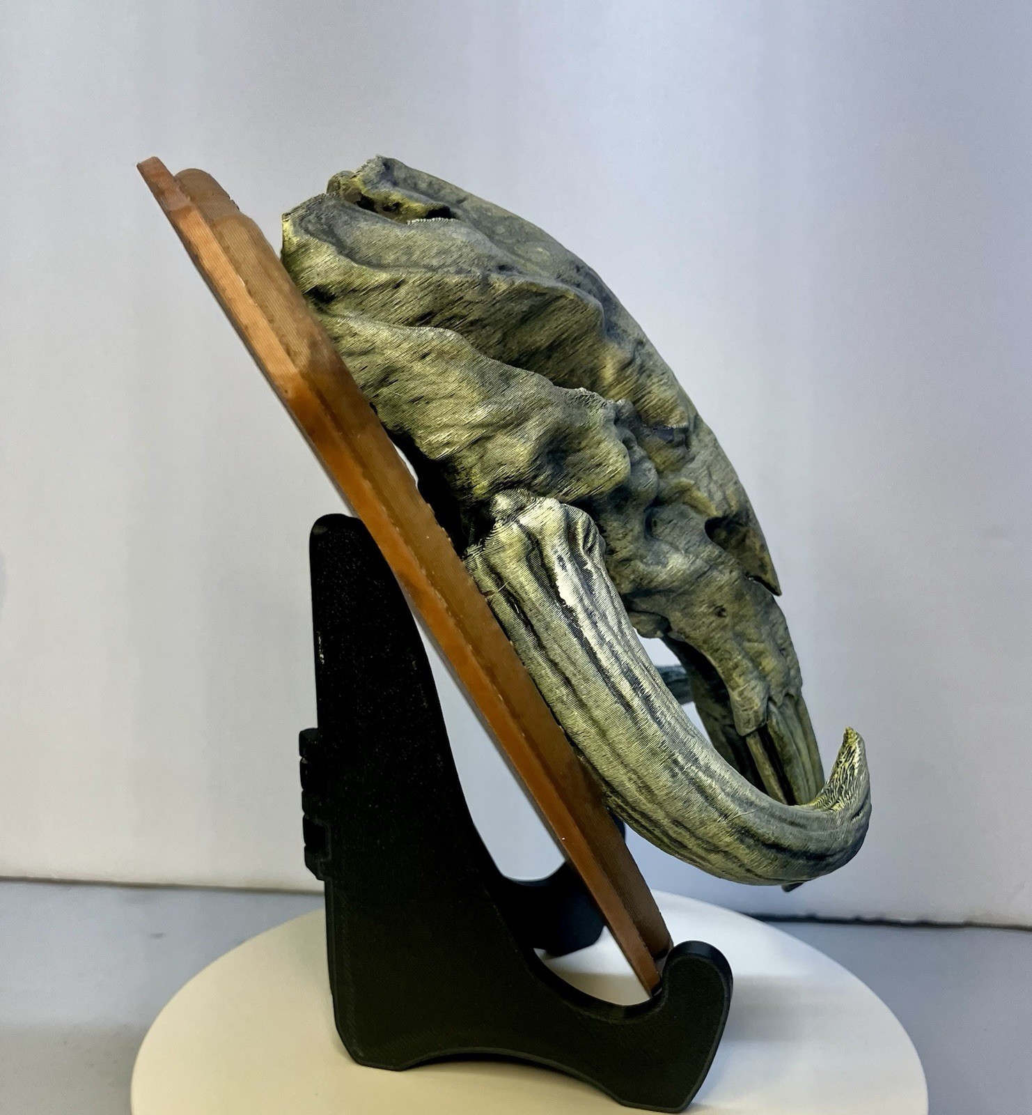 Star Wars Mandalorian Mythosaur Skull Wall Mount Plaque Boba Fett