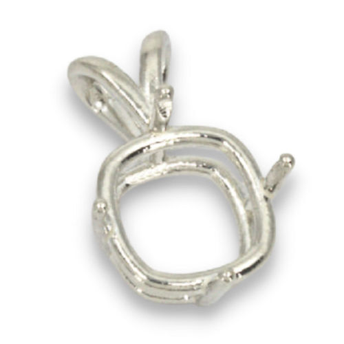 Cushion Side Set Pre-notched Pendant Mounting