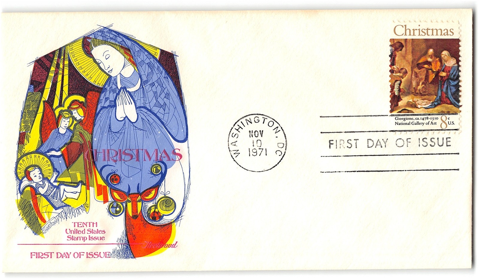 US #1444 FDC, 1971, Fleetwood