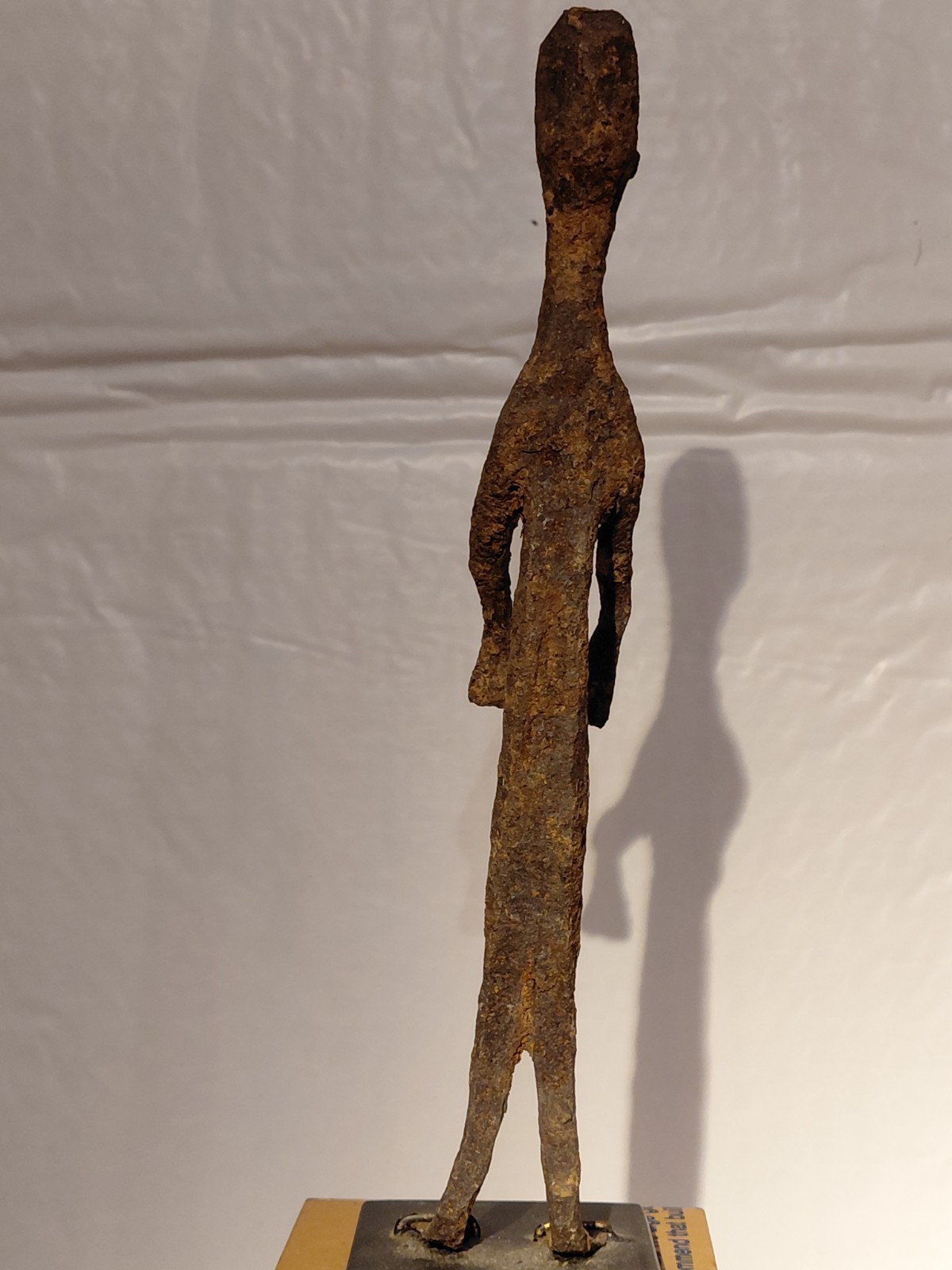 Rare African Dogon Standing Iron Figure