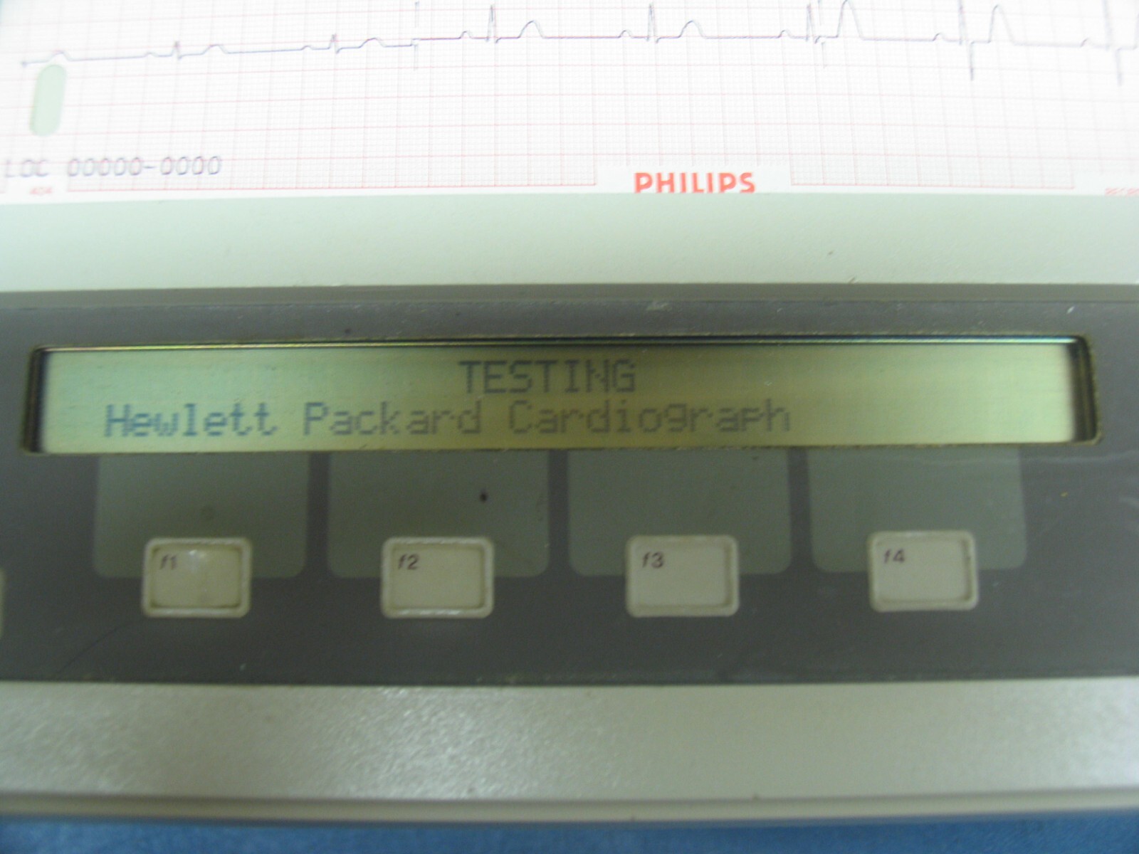 HEWLETT PACKARD (HP) PAGEWRITER II 4755A NON-INTERPATIVE EKG TESTED AND WORKING