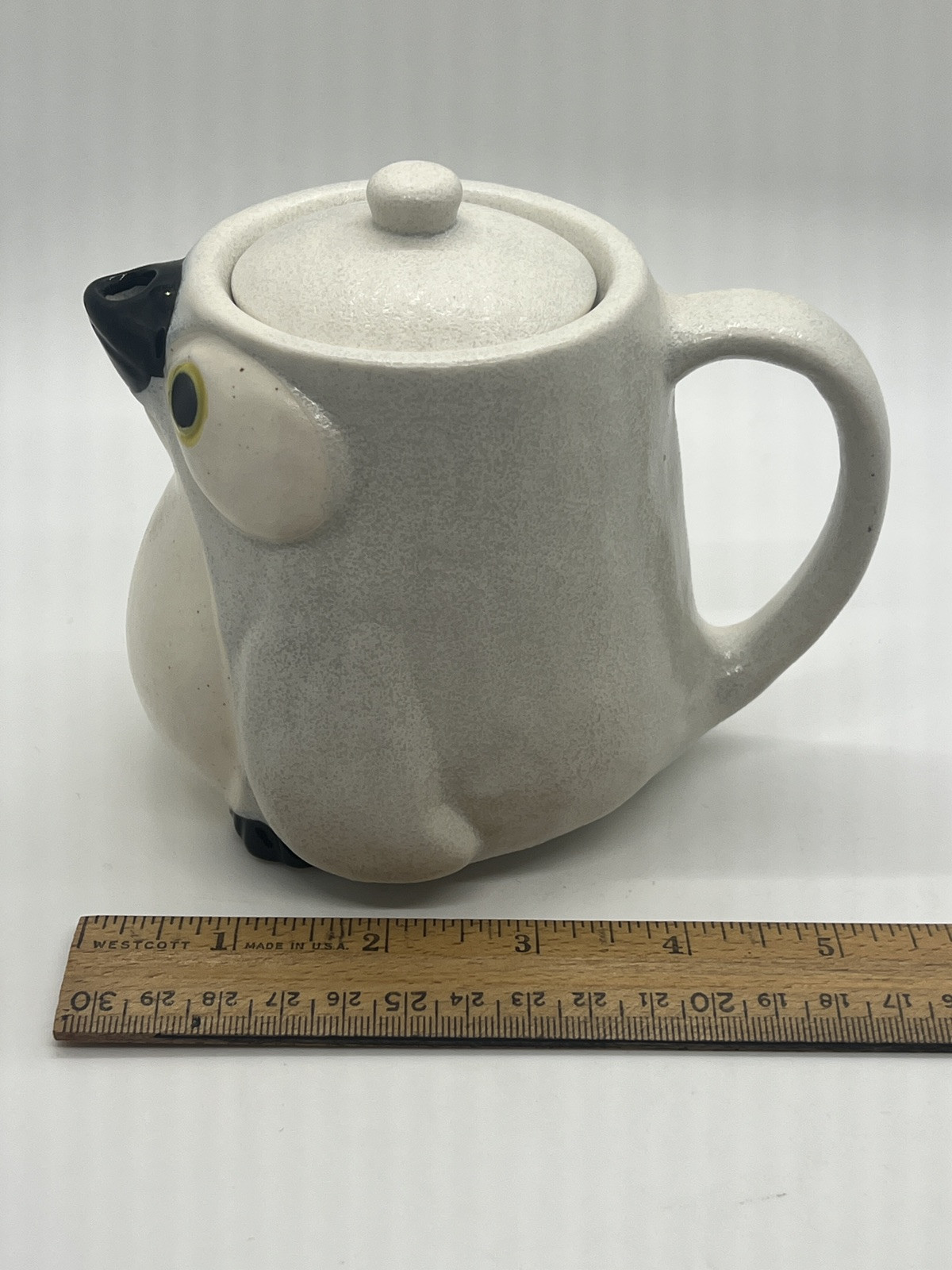 Cute Penguin Ceramic Small Teapot