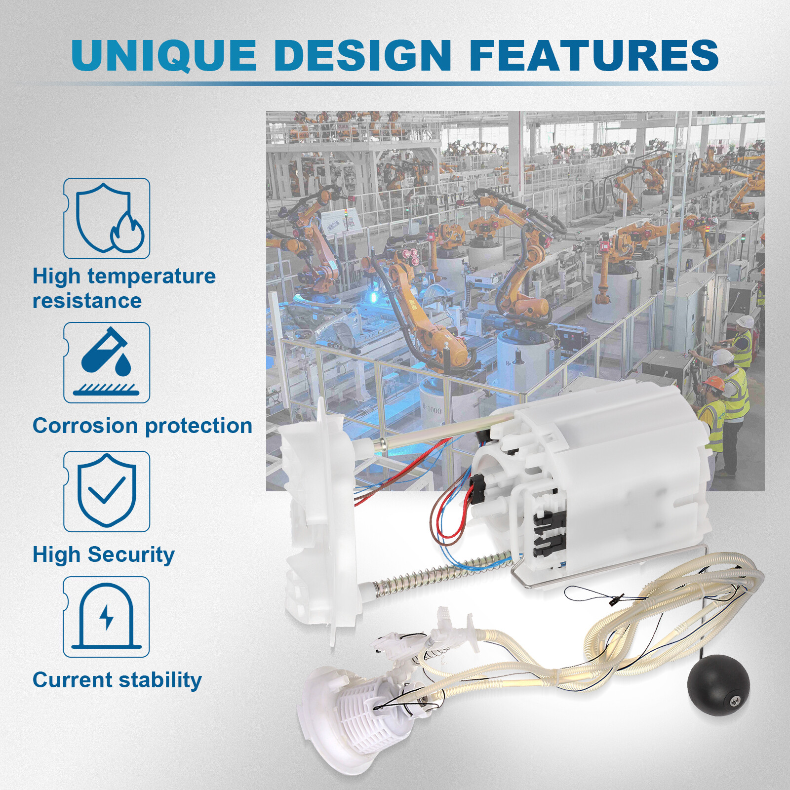 2*18 Gal Fuel Pump Assembly Fit For Dodge Charger 2006-2010 2.7L 3.5L 5.7L