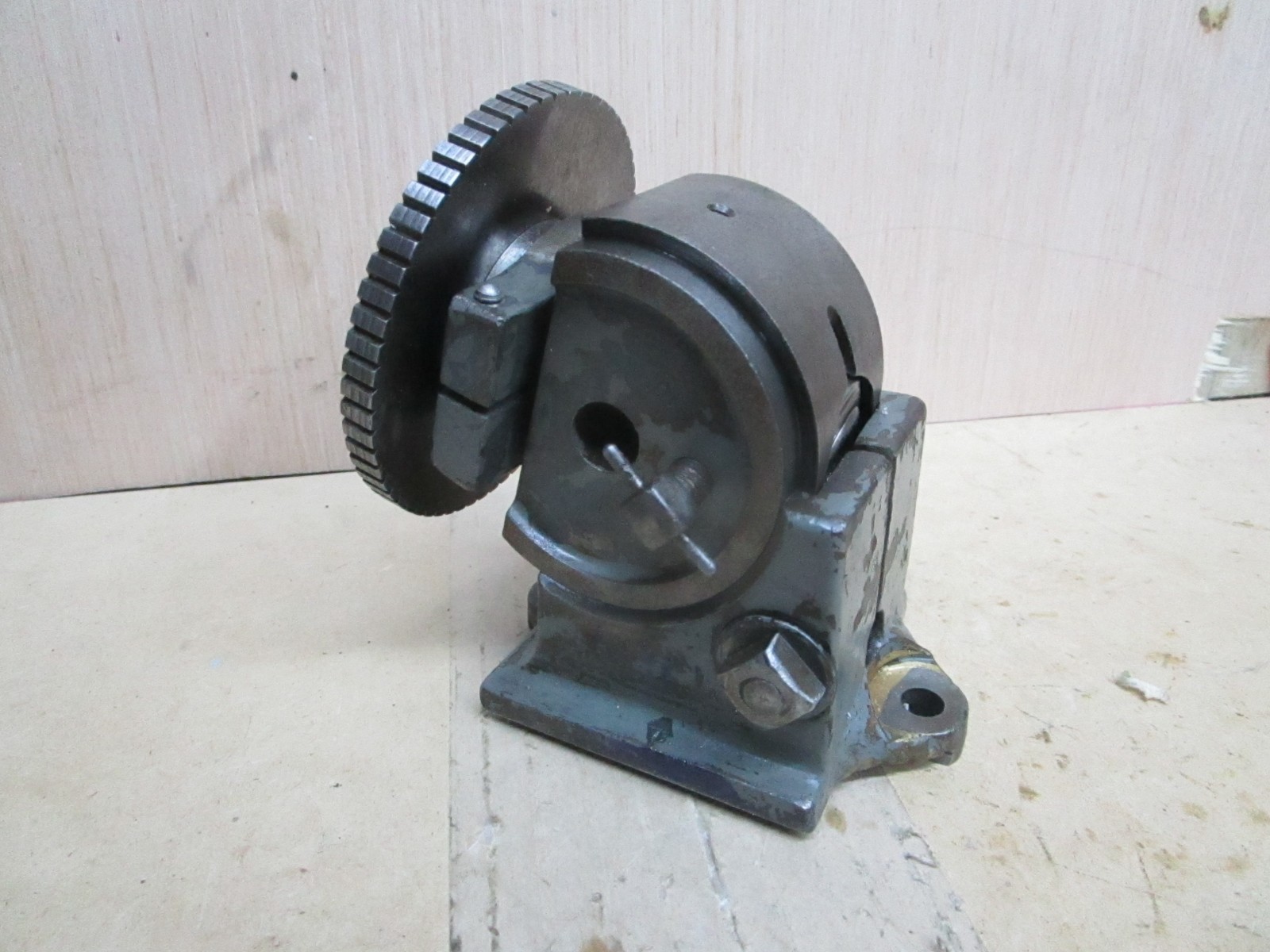 Vintage Dividing Head Lathe Machinist Tool Attachment Unknown Brand Hardinge ?