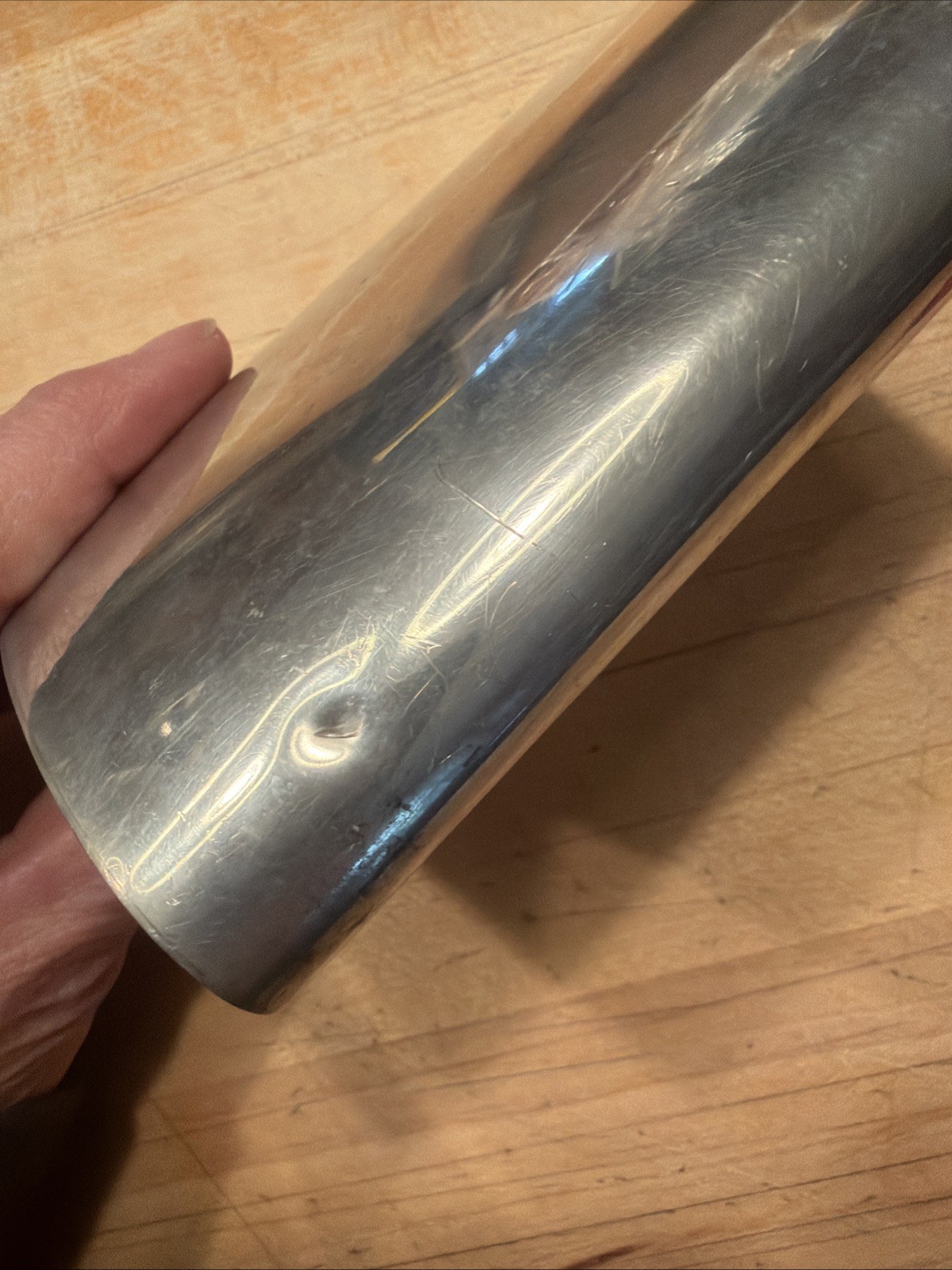 Vintage Brooks Brothers Silver plate 8 Oz Hip Flask, Made In England