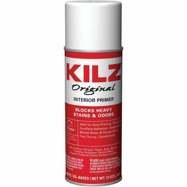 Kilz Original  13 OZ Aerosol Primer Sealer & Stain Killer Seals Water Stain