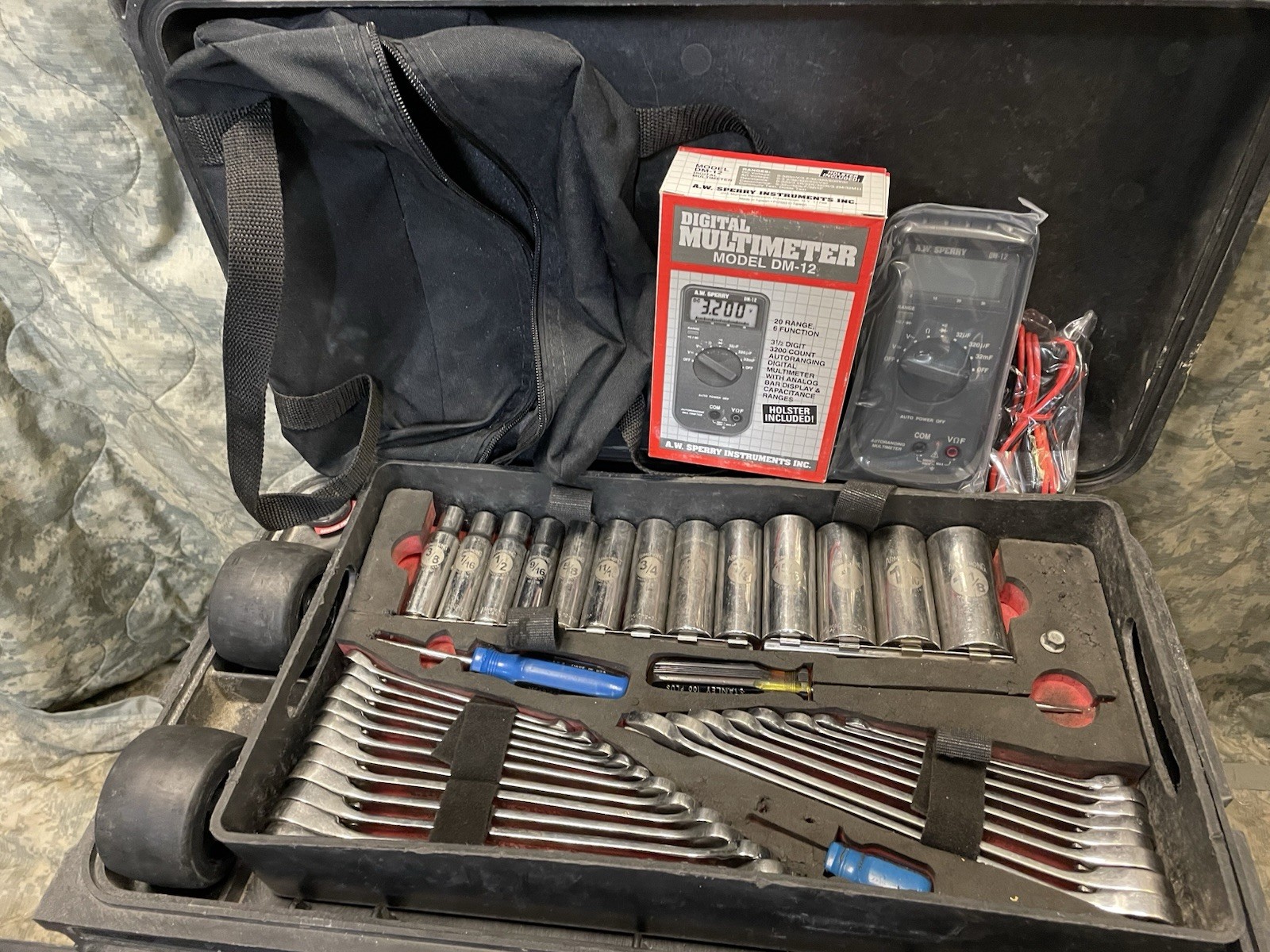 ARMSTRONG MILITARY TOOL KIT SET GENERAL MECHANIC USMC GMTK with Top Tray