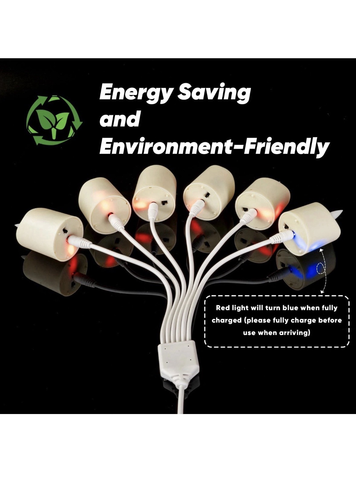 Rechargeable Flameless Candles 2/4/6/8H Timer LED Votive Candles 12 PCS Batte...