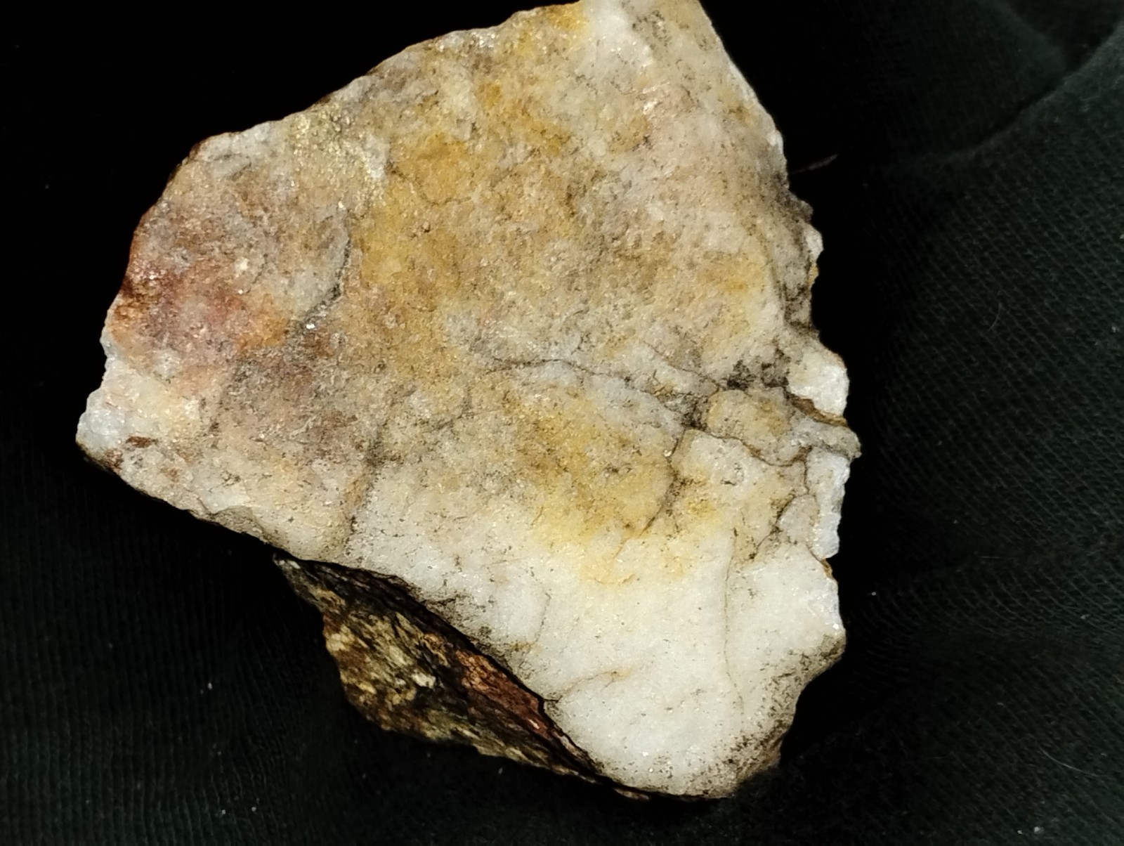 GOLD QUARTZ SPECIMEN TGW=⚡25.5 RAW NATIVE CALIFORNIA GOLD IN QUARTZ⭐🌟