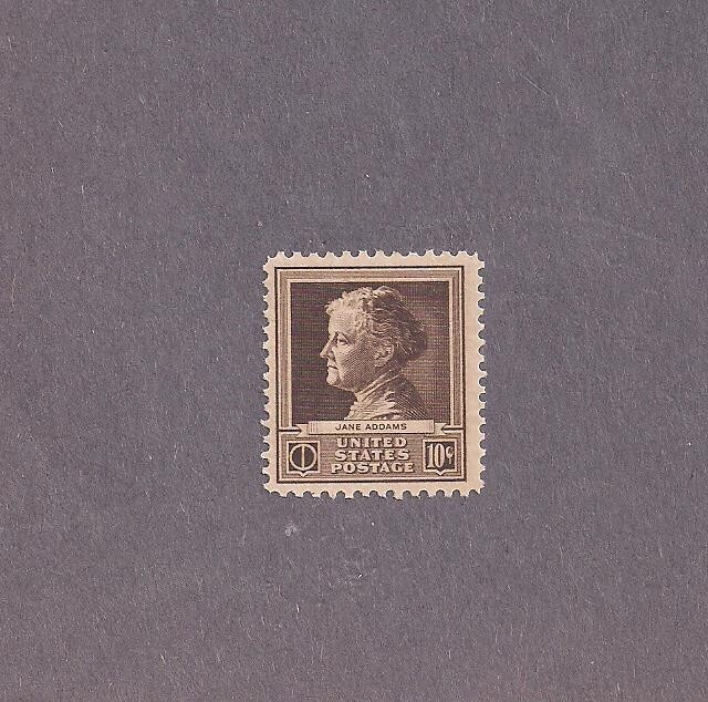 #878 Jane Addams mint NHOG SCV:$1.50