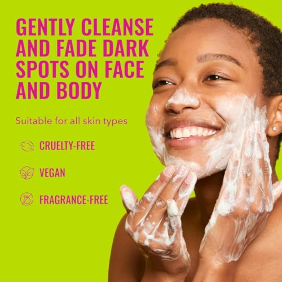 Good Molecules Brightening & Dark Spots Bar - Soap Free Face and Body