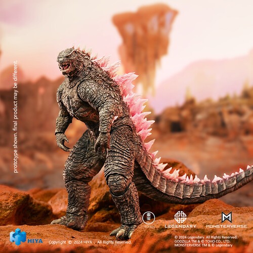 HIYA - Godzilla x Kong: The New Empire - Exquisite Basic - Godzilla (Evolved Ver