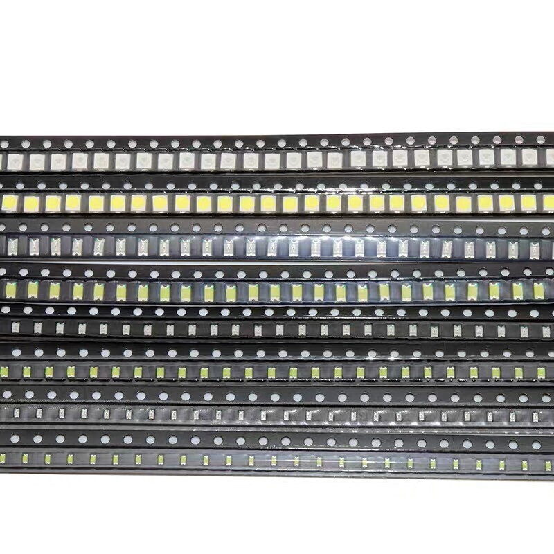 100pcs SMD LED 0402 0603 0805 1206 3528 5730 Diodes Single Chip RGB Light PCB