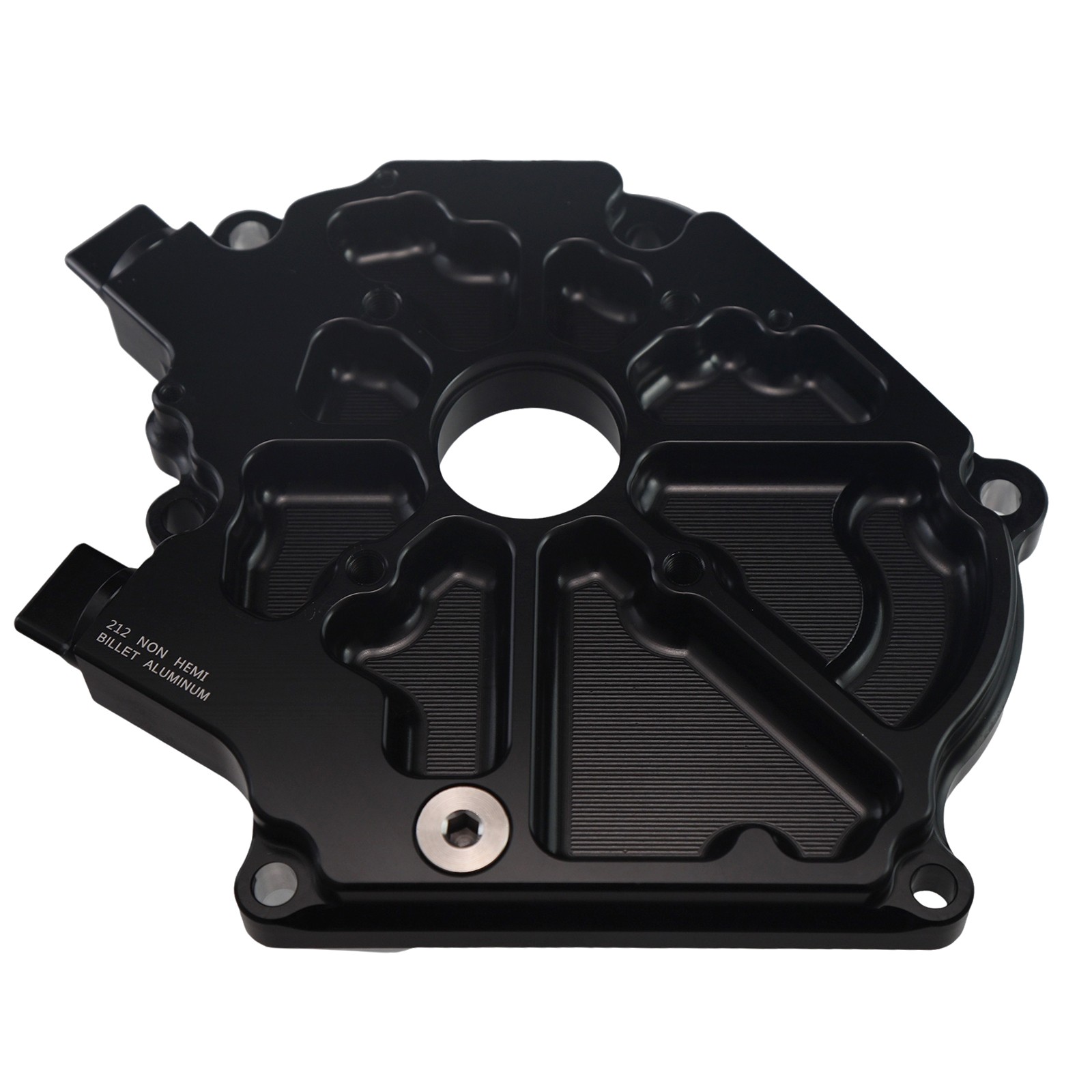 Black Dual Bearing Billet Side Cover - Upgrade For Predator 212cc Non Hemi