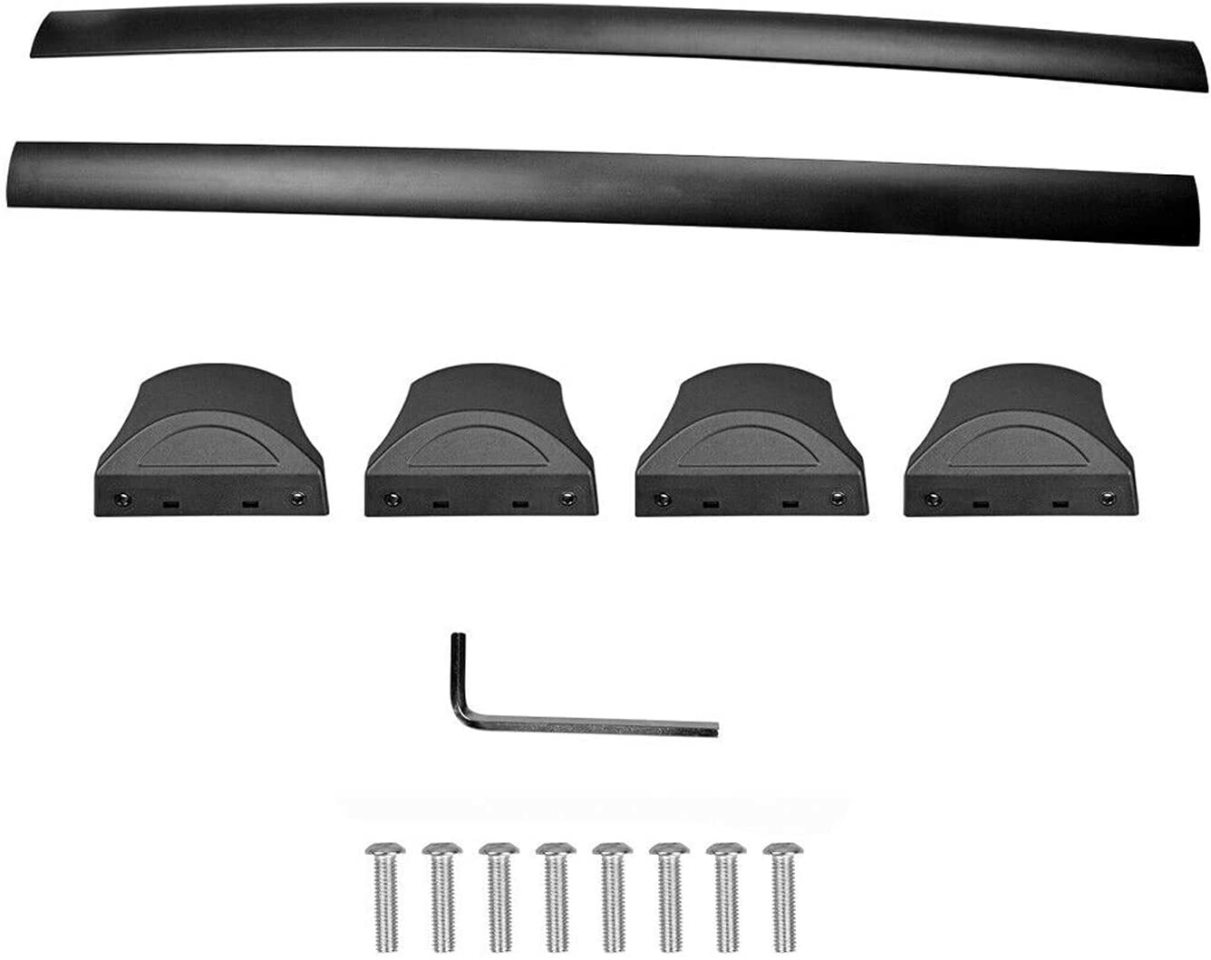 Roof Rack Side Rails Cross Bars for Honda Pilot 2016 2017 2018 2019 2020 2021 22