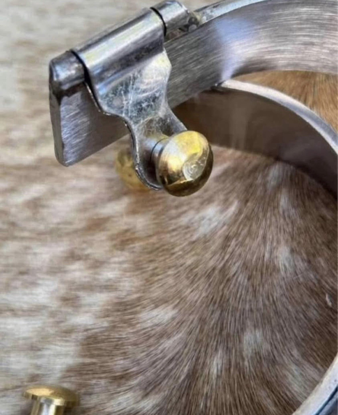 Pair Adult Size Stainless Steel Western Spurs Rasp Design