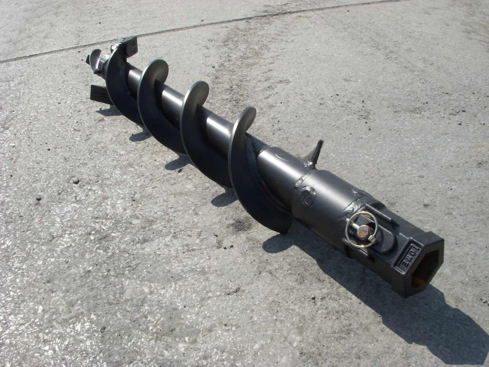 Lowe SQ-6-3 Skid Steer Auger Bit 6" Diameter, 2-9/16" Round Drive, 36" Tall