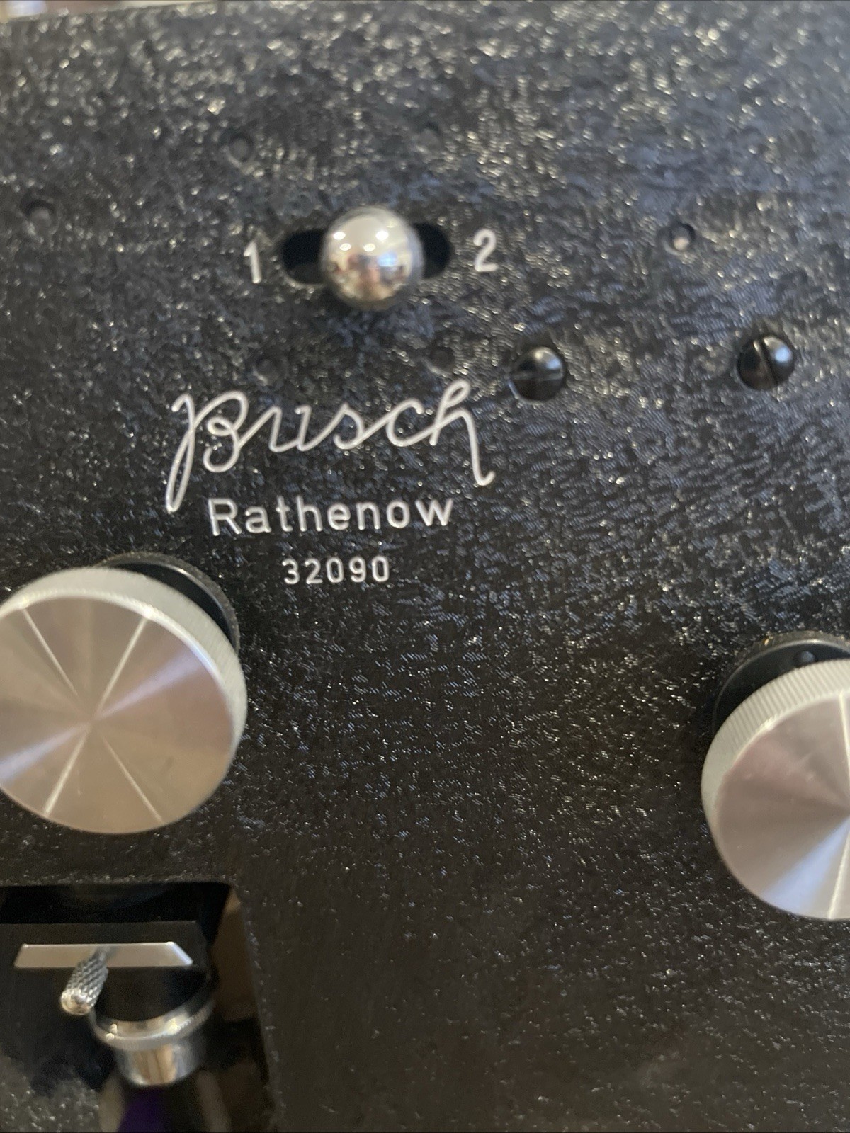 RARE Busch Rathenow Comparison Microscope, Dual Optical, Metallurgical, Forensic