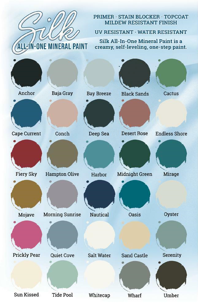 Dixie Belle Silk All In One Mineral Paint - All Colors - You Choose