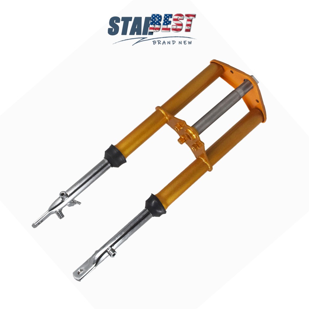 Stock Front Forks Suspension For Honda CRF XR 50 CRF50 XR50 Z50 Drum Brake Gold