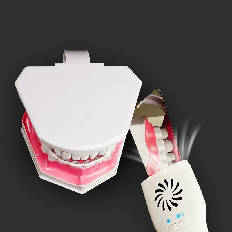 Dental Occlusal Mirror Device Fog Free with 4 Intraoral Reflective Mirrors Kit