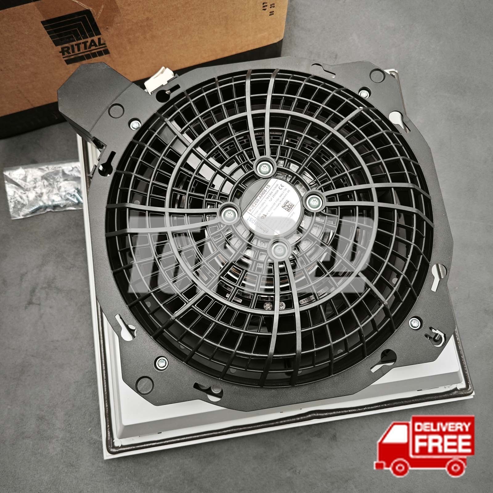 New Rittal Fan K2E200-AH08-15 for ebmpapst 115VAC 0.78/0.80A 75/90W 50/60Hz