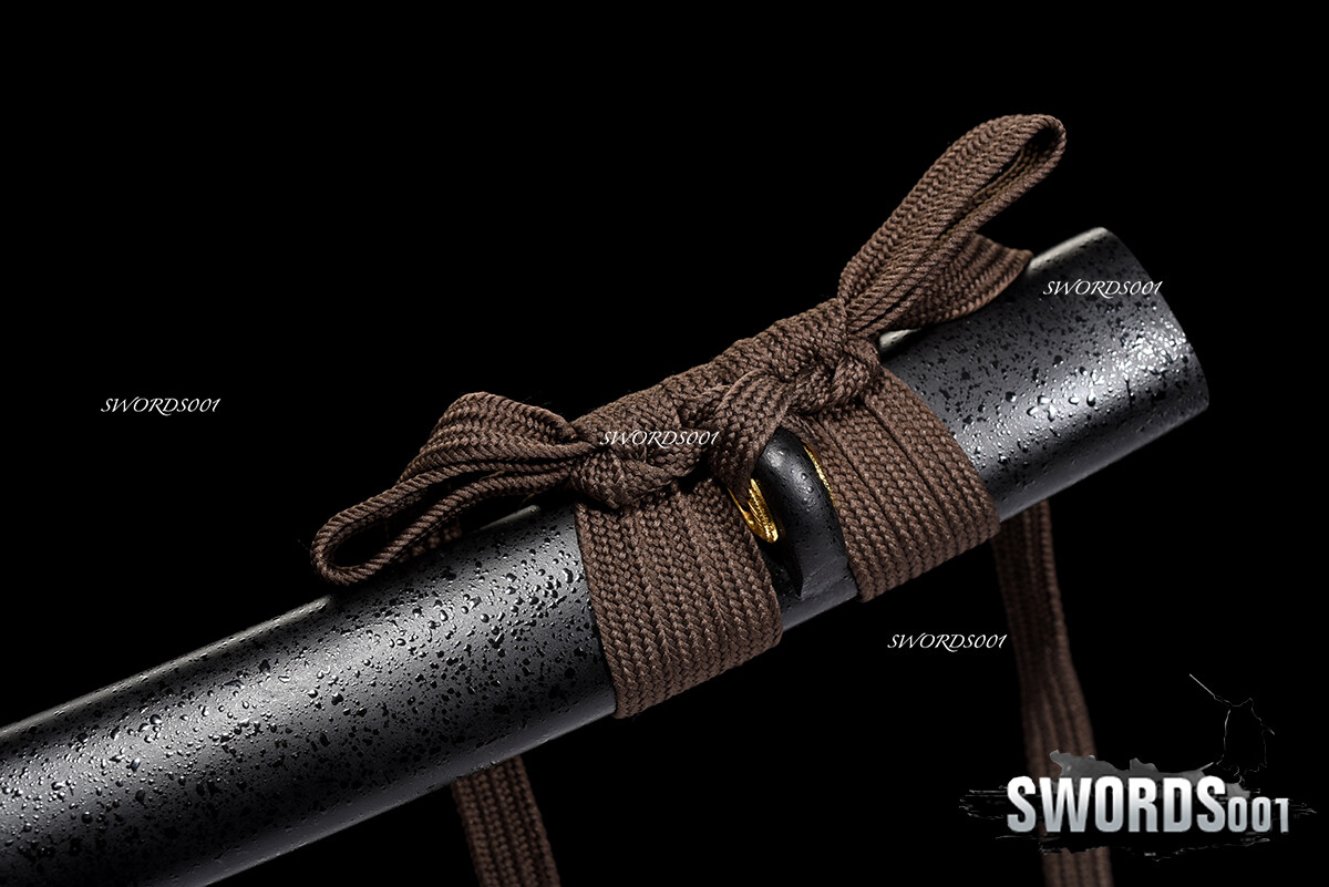 Self Defense Clay Tempered Sharp Knife Japanese Samurai Short Sword Tanto 20 In