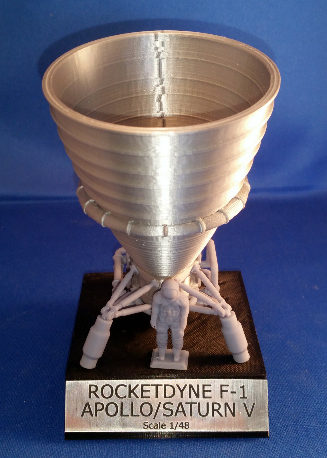 Apollo 11 Saturn V F1 Rocket Engine Model, 1/48 Scale