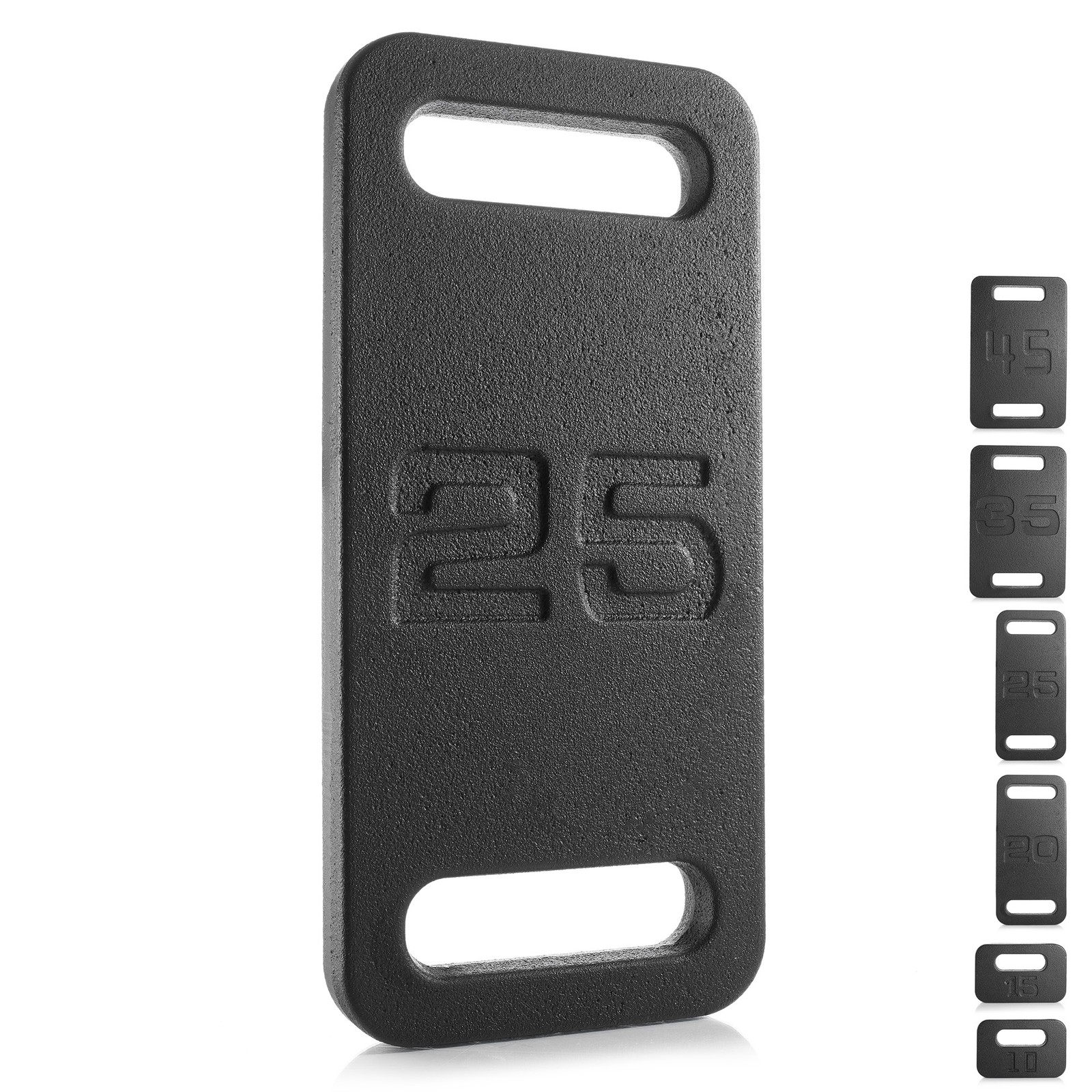 Cast Iron Ruck Weight - Fitness Plate with Handle - 10/15/20/25/35/45 LBS