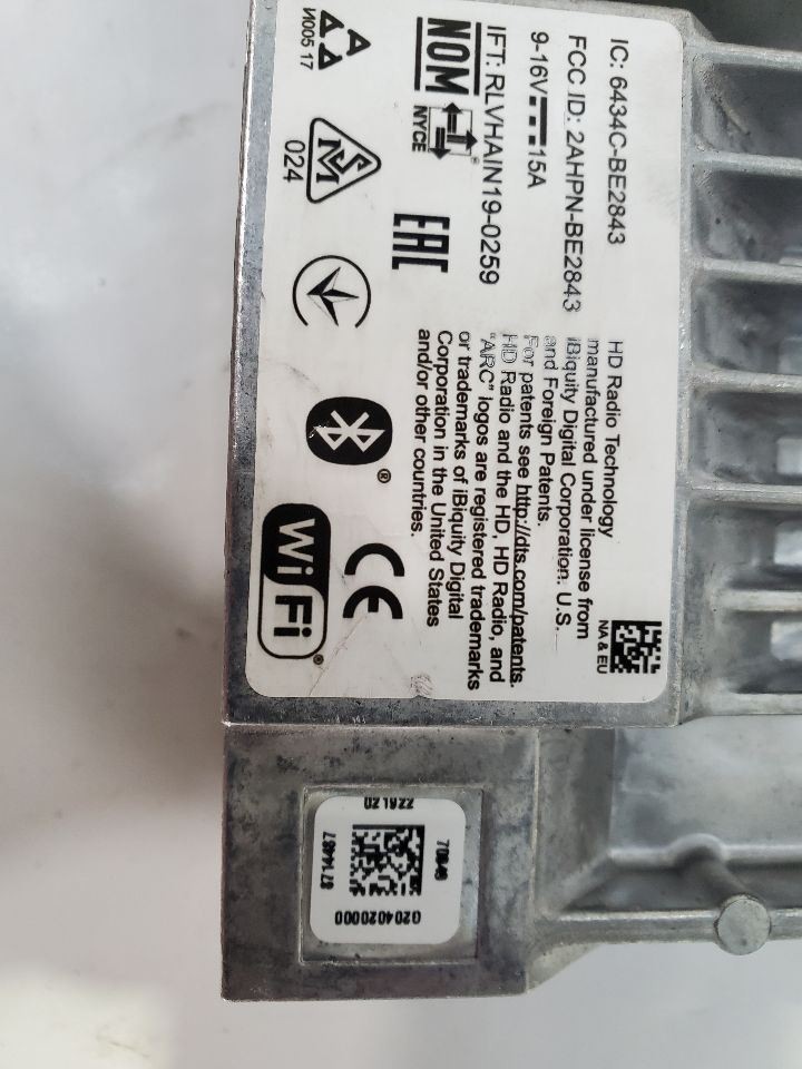 2022 Chevrolet Equinox OEM Harman Radio Receiver Module 588352398