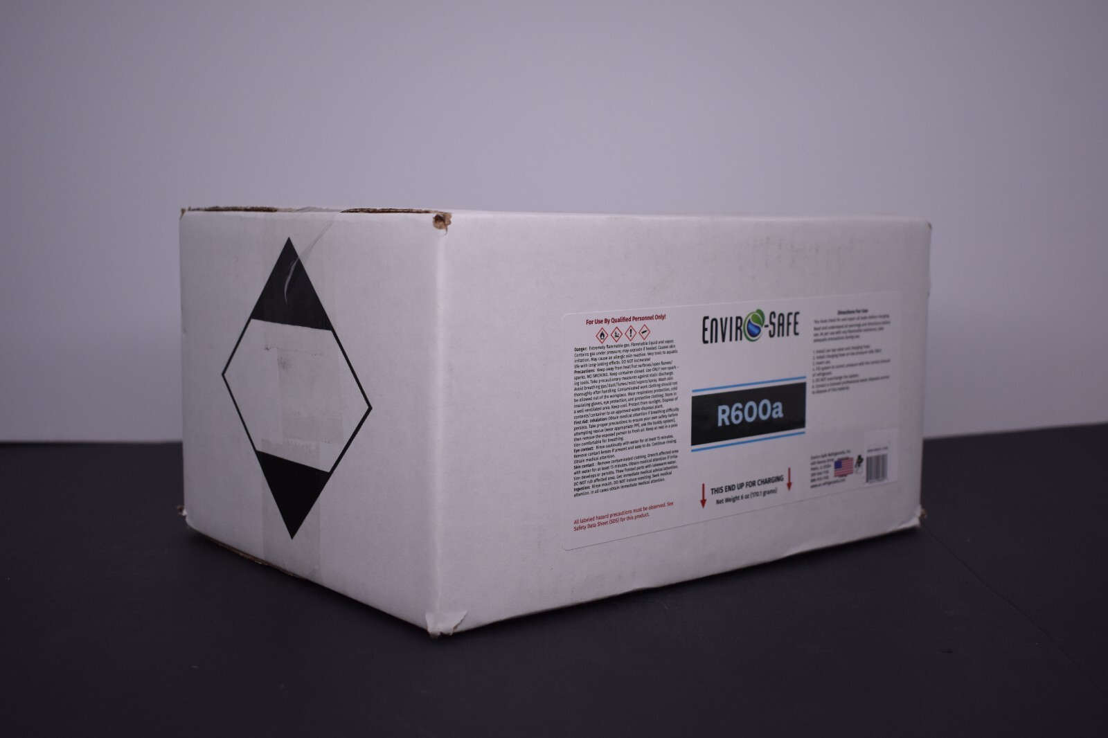 R-600a Refrigerant Inverted Piercing 6 oz Case/1 #8070