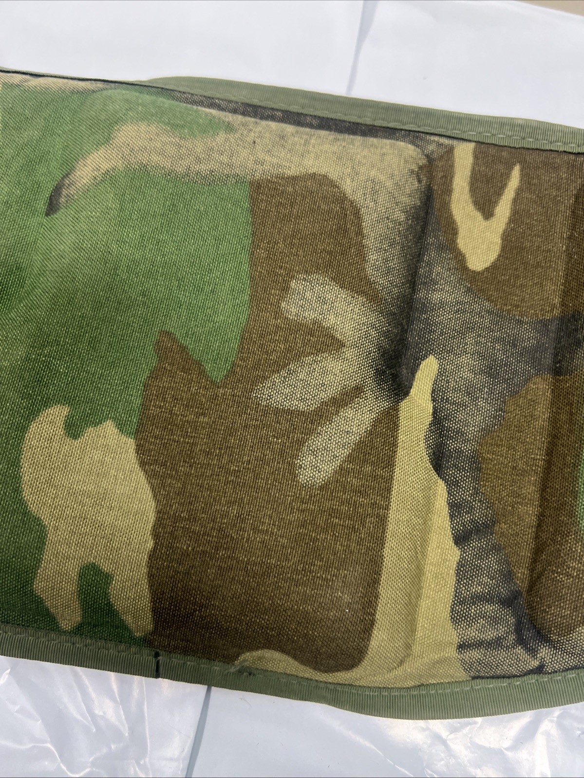 US MILITARY MOLLE US Army SDS Woodland Waist Hip Belt for RUCK USED