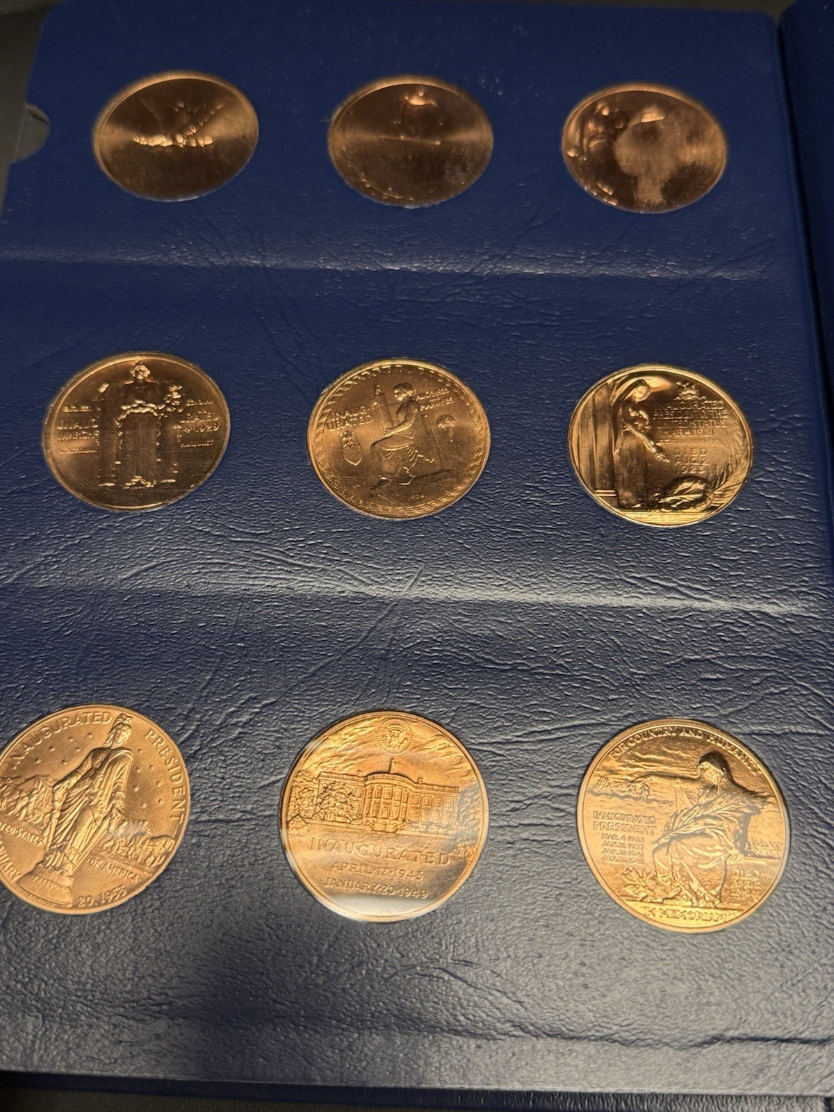COMPLETE Set of 43 Bronze MEDALS OF THE PRESIDENTS by The United States Mint