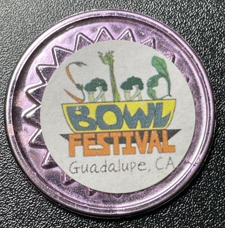 2011 Guadalupe, CA Salad Bowl Festival Token