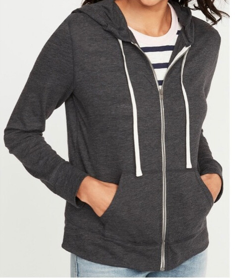 Old Navy Relaxed Lightweight Slub-Knit Full Zip Hoodie #ONW00-8 #15