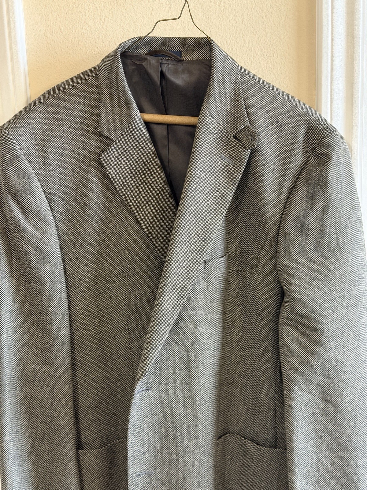 Men's Gray Suit Pants Regular Size Dress Suit Separates Lot Blazers Dress Shirts